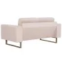 Conjunto de sofás 2 piezas de tela color crema de , Sofás - Ref: Foro24-276859, Precio: 770,24 €, Descuento: %