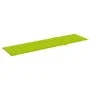 Lounger with bright green cushion solid teak wood by , Loungers - Ref: Foro24-3063017, Price: 296,05 €, Discount: %