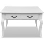 Mesa de centro clásica con 4 cajones blanca de vidaXL, Mesas de centro - Ref: Foro24-242436, Precio: 193,39 €, Descuento: %