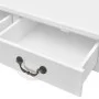 Mesa de centro clásica con 4 cajones blanca de vidaXL, Mesas de centro - Ref: Foro24-242436, Precio: 190,05 €, Descuento: %