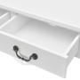 Mesa de centro clásica con 4 cajones blanca de vidaXL, Mesas de centro - Ref: Foro24-242436, Precio: 193,39 €, Descuento: %