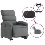 Sillón eléctrico reclinable elevable de tela gris oscuro en Sillones | Comprar online en Foru.es