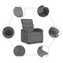 Sillón eléctrico reclinable elevable de tela gris oscuro en Sillones | Comprar online en Foru.es