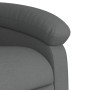 Sillón eléctrico reclinable elevable de tela gris oscuro en Sillones | Comprar online en Foru.es