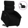Sillón eléctrico reclinable elevable de tela negro en Sillones | Comprar online en Foru.es