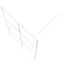 Transparente Duschwand aus weißem ESG-Glas, 140 x 195 cm von , Duschwände und Duschwände - Ref: Foro24-152124, Preis: 201,56 ...