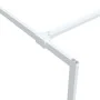 Transparente Duschwand aus weißem ESG-Glas, 140 x 195 cm von , Duschwände und Duschwände - Ref: Foro24-152124, Preis: 201,56 ...