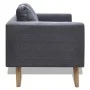 2-Sitzer-Sofa aus dunkelgrauem Stoff von vidaXL, Sofas - Ref: Foro24-242220, Preis: 242,35 €, Rabatt: %