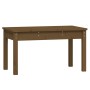 Banco de jardín madera maciza pino marrón miel 80x44x45 cm de , Bancos de jardín - Ref: Foro24-824000, Precio: 61,82 €, Descu...