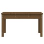 Banco de jardín madera maciza pino marrón miel 80x44x45 cm de , Bancos de jardín - Ref: Foro24-824000, Precio: 61,82 €, Descu...