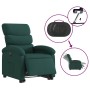 Sillón eléctrico reclinable elevable de tela verde oscuro en Sillones | Comprar online en Foru.es