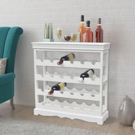Mueble botellero Abreu blanco de vidaXL, Botelleros - Ref: Foro24-242438, Precio: 110,11 €, Descuento: %