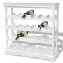 Mueble botellero Abreu blanco de vidaXL, Botelleros - Ref: Foro24-242438, Precio: 110,11 €, Descuento: %