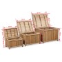 Caja de almacenamiento de bambú 3 unidades de vidaXL, Baúles de almacenamiento - Ref: Foro24-242495, Precio: 157,06 €, Descue...