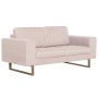 Sofá de 2 plazas de tela color crema de , Sofás - Ref: Foro24-281381, Precio: 348,55 €, Descuento: %