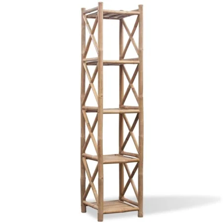5 Tier Square Bamboo Shelving by vidaXL, Bookcases and shelves - Ref: Foro24-242493, Price: 97,96 €, Discount: %