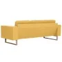 Juego de sofás 2 piezas de tela amarillo de , Sofás - Ref: Foro24-276864, Precio: 793,06 €, Descuento: %