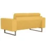 Juego de sofás 2 piezas de tela amarillo de , Sofás - Ref: Foro24-276864, Precio: 793,06 €, Descuento: %