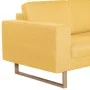 Juego de sofás 2 piezas de tela amarillo de , Sofás - Ref: Foro24-276864, Precio: 793,06 €, Descuento: %