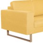 Juego de sofás 2 piezas de tela amarillo de , Sofás - Ref: Foro24-276864, Precio: 789,60 €, Descuento: %