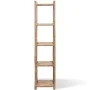 Estantería de Bambú Cuadrada de 5 Niveles de vidaXL, Librerías y estanterías - Ref: Foro24-242493, Precio: 97,96 €, Descuento: %