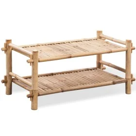 Zapatero de Bambú de Dos Niveles de vidaXL, Zapateros y organizadores de calzado - Ref: Foro24-242490, Precio: 54,95 €, Descu...
