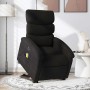 Sillón de masaje eléctrico reclinable elevable tela negro en Sillones | Comprar online en Foru.es