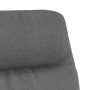 Entspannungssessel mit Hocker aus hellgrauem Stoff und Kunstleder von , Sessel - Ref: Foro24-3097506, Preis: 123,20 €, Rabatt: %