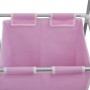 Cesto ropa sucia con 2 compartimentos y tendedero de vidaXL, Cestas para ropa - Ref: Foro24-242059, Precio: 27,37 €, Descuent...