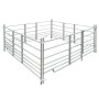 Corral para ovejas de 4 paneles acero galvanizado 183x183x92 cm de vidaXL, Cría de animales - Ref: Foro24-141815, Precio: 388...