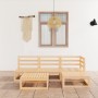 Juego de muebles de jardín 5 piezas madera maciza de pino de , Conjuntos de jardín - Ref: Foro24-3075489, Precio: 262,65 €, D...
