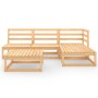 Juego de muebles de jardín 5 piezas madera maciza de pino de , Conjuntos de jardín - Ref: Foro24-3075489, Precio: 262,65 €, D...