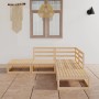 Juego de muebles de jardín 5 piezas madera maciza de pino de , Conjuntos de jardín - Ref: Foro24-3075494, Precio: 262,65 €, D...