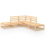 Juego de muebles de jardín 5 piezas madera maciza de pino de , Conjuntos de jardín - Ref: Foro24-3075494, Precio: 262,65 €, D...