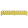 Estructura de cama box spring tela verde 90x200 cm de , Camas y somieres - Ref: Foro24-3120837, Precio: 76,90 €, Descuento: %