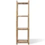 Estantería de Bambú Cuadrada de 4 Niveles de vidaXL, Librerías y estanterías - Ref: Foro24-242492, Precio: 79,09 €, Descuento: %
