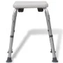 Silla de ducha de aluminio blanco de vidaXL, Asientos y bancos para duchas - Ref: Foro24-110129, Precio: 106,78 €, Descuento: %
