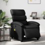 Sillón de masaje reclinable eléctrico cuero sintético negro en Sillones | Comprar online en Foru.es