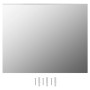 Espejo de pared sin marco con luces LED rectangular de vidrio de , Espejos - Ref: Foro24-3078643, Precio: 46,89 €, Descuento: %