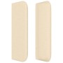 Cabecero de tela color crema 203x16x78/88 cm de , Cabeceros y pies de cama - Ref: Foro24-3119229, Precio: 66,45 €, Descuento: %