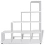 Estantería librería en forma de escalera 142 cm blanca de vidaXL, Librerías y estanterías - Ref: Foro24-242550, Precio: 139,7...
