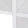 Estantería librería en forma de escalera 142 cm blanca de vidaXL, Librerías y estanterías - Ref: Foro24-242550, Precio: 139,7...