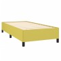 Estructura de cama de tela verde 90x200 cm de , Camas y somieres - Ref: Foro24-347041, Precio: 76,90 €, Descuento: %
