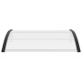 Marquesina para puerta PC 120x100 cm de vidaXL, Toldos - Ref: Foro24-141758, Precio: 52,59 €, Descuento: %