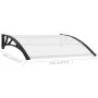 Marquesina para puerta PC 120x100 cm de vidaXL, Toldos - Ref: Foro24-141758, Precio: 56,54 €, Descuento: %