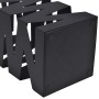 Paragüero cuadrado soporte para bastones de acero negro 48,5 cm de vidaXL, Paragüeros - Ref: Foro24-242469, Precio: 31,27 €, ...