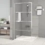 Silver transparent ESG glass shower screen 100x195 cm by , Shower walls and screens - Ref: Foro24-152137, Price: 165,72 €, Di...