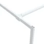 Transparent white ESG glass shower screen 90x195 cm by , Shower walls and screens - Ref: Foro24-152121, Price: 142,33 €, Disc...