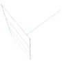 Transparent white ESG glass shower screen 115x195 cm by , Shower walls and screens - Ref: Foro24-152123, Price: 165,35 €, Dis...