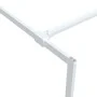 Mampara de ducha vidrio ESG transparente blanco 115x195 cm de , Paredes y mamparas de ducha - Ref: Foro24-152123, Precio: 165...